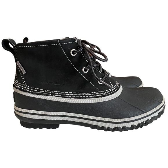 Women’s Eddie Bauer Hunt Pac Mid Boot Black Size 7 - Picture 3 of 9
